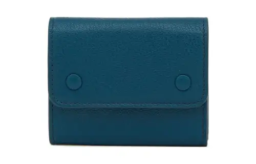 Maison Margiela Leather Wallet Women's Blue