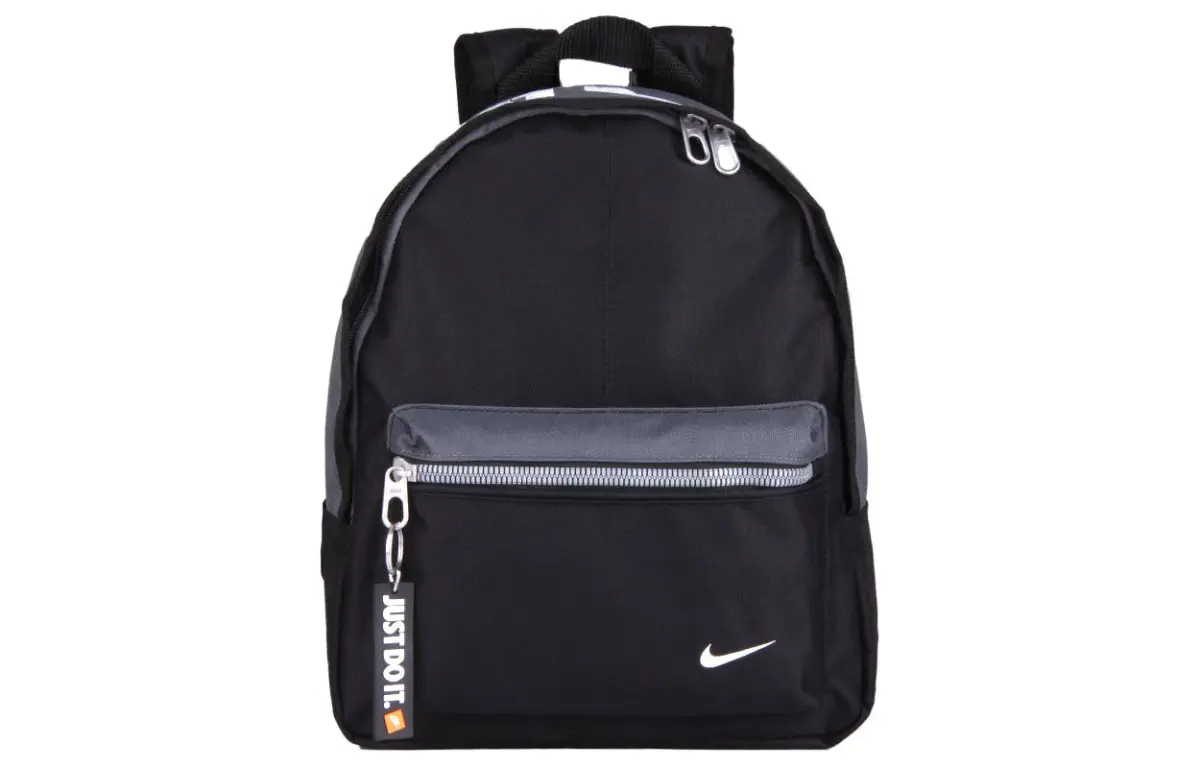 Nike Polyester Backpack Regular Unisex Black