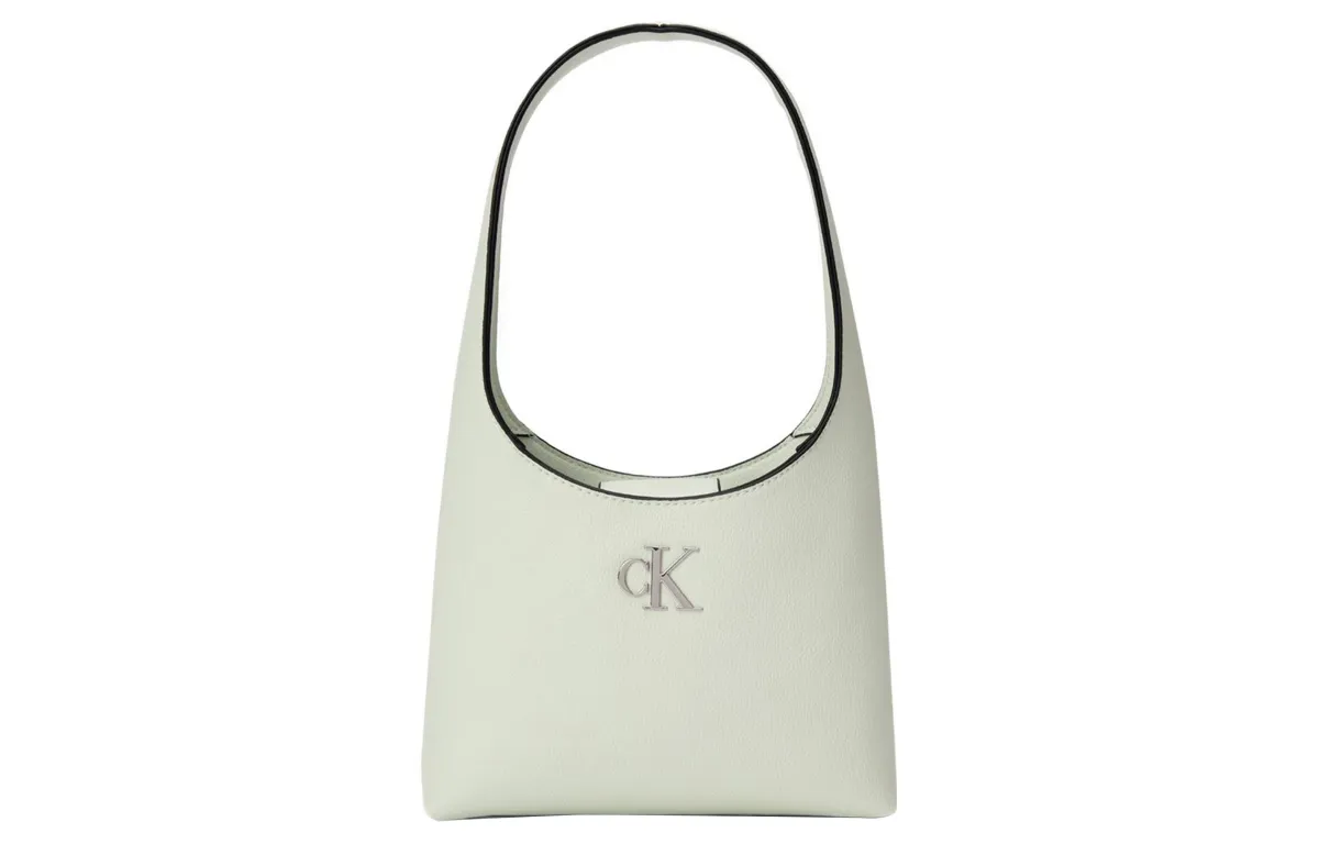 CALVIN KLEIN Synthetic Material Shoulder Bag, Handbag, Shoulder Bag Women's Verdant Chrysanthemum Green