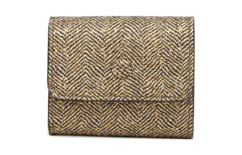 Maison Margiela Goatskin Earphone Case Men's Gold/Black/Beige