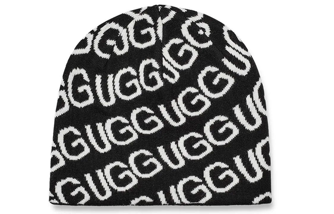 UGG Acrylic Beanies Men's Black