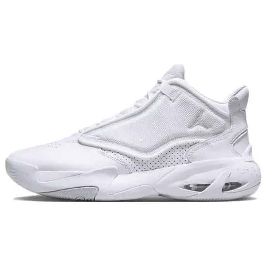 Jordan Max Aura 4 Basketball Shoes Men Mid-top White