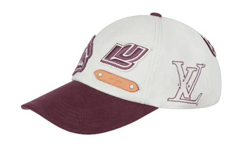 LOUIS VUITTON Baseball Caps Men's White