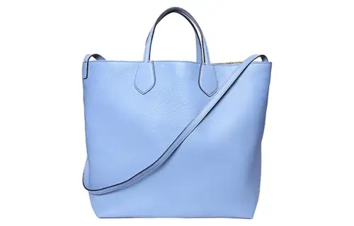 GUCCI Calfskin Portable Crossbody Bag, Shoulder Bag Women's Blue