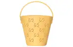 GUCCI Rubber Bucket Bag Handbag Kids' Bag Kids' Yellow