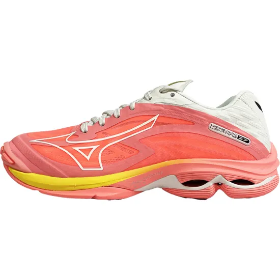 Mizuno Wave Lightning Z7 'Silver Cloud Orange' Women's