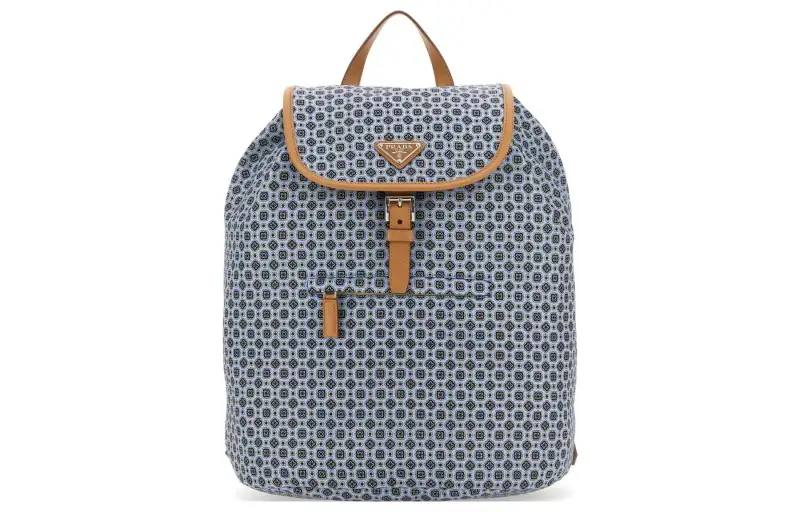 PRADA Re Nylon Recycled Nylon Backpack Men's Multicolor