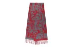 HERMES Knit Scarves Men's Red