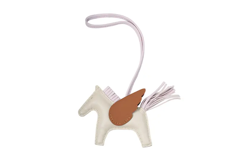 HERMES Rodeo Pegase Leather Charms Unisex