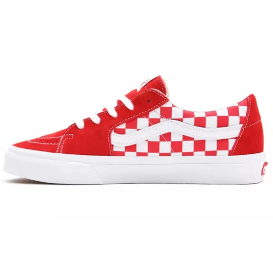 Vans Sk8-Low 'Checkerboard - Racing Red'