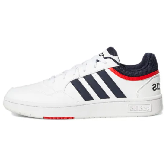 Hoops 3.0 Adidas Neo Low 'White Vivid Red'