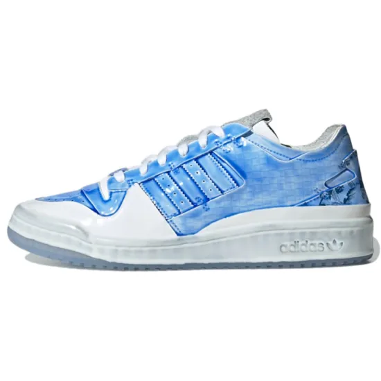 Adidas Originals FORUM Skateboarding Shoes Unisex Low-top White/blue/gray
