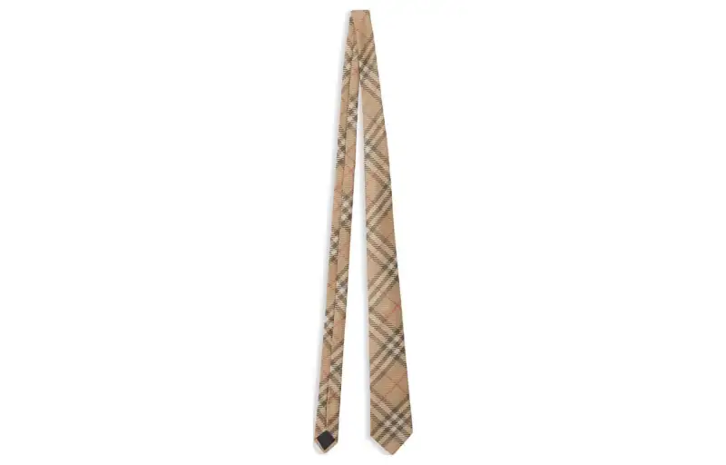 【Previous Season】check silk tie