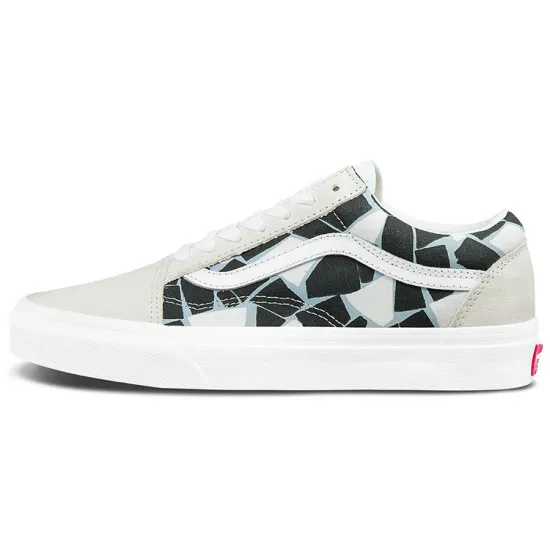 Vans Old Skool Skateboarding Shoes Unisex Low-top White/black