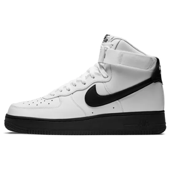 Nike Air Force 1 High White Black Midsole