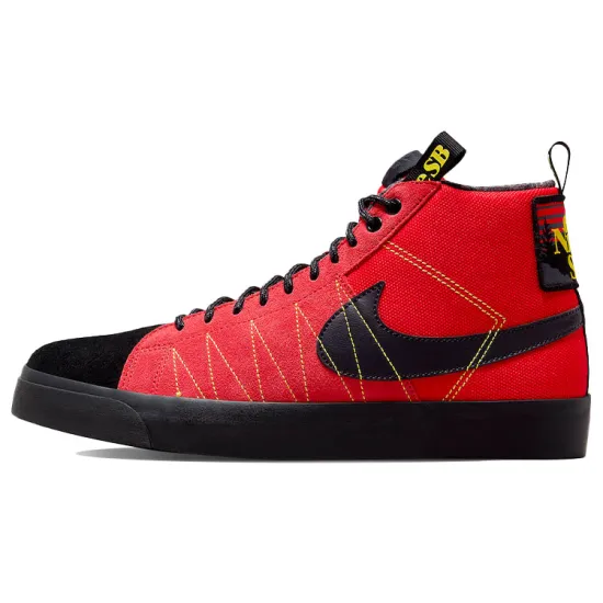 Nike SB Zoom Blazer Mid PRM Acclimate Black Red