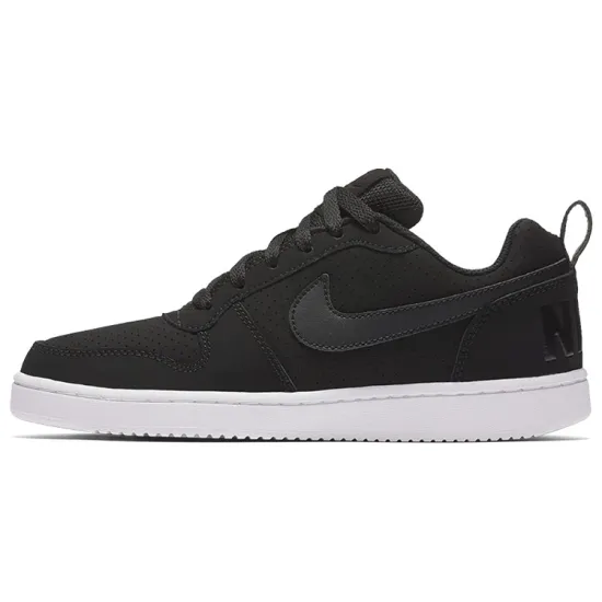 Nike Court Borough Skateboarding Shoes Women's Low-top Black