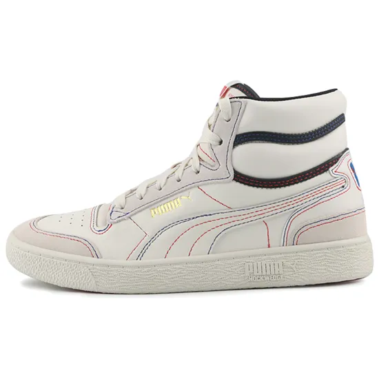 PUMA Ralph Sampson Mid Panorama 'Creamwhite Black Red'