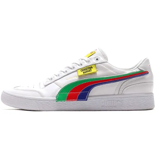 PUMA Ralph Sampson Low Market Rainbow Stripe