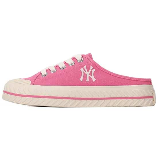MLB Playball Mule Skateboard Shoes Unisex Low-Top Pink