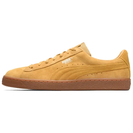 PUMA Basket Skateboarding Shoes Unisex Low-top Orange/brown