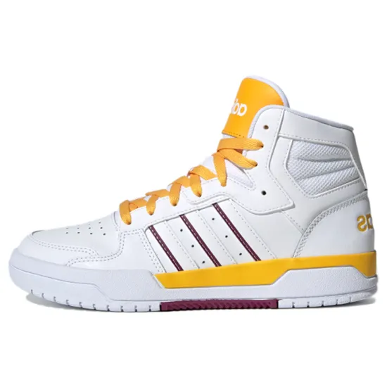 Adidas Neo Neo Entrap Mid White/Yellow Women's