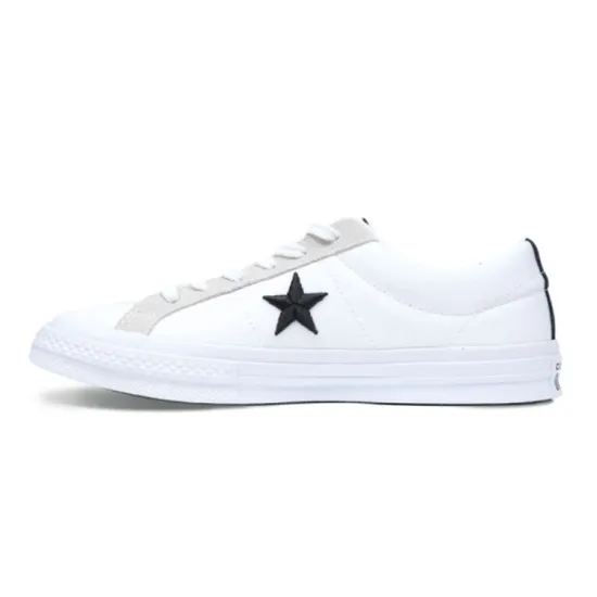 Converse One Star Skateboarding Shoes Unisex Low-top White/Black