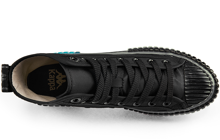Kappa High top Skateboard Shoes Unisex Black