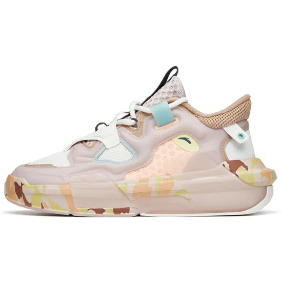ANTA Bastard Casual Shoes Women's Low-Top White Gray