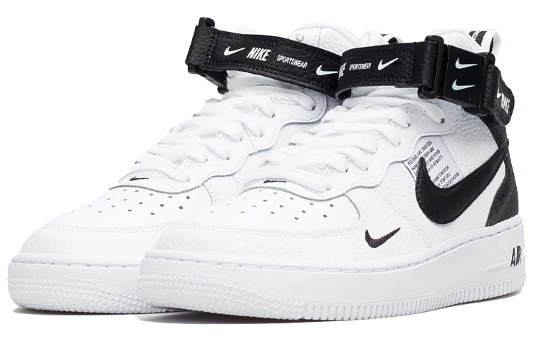 Nike Air Force 1 Mid Skateboarding Shoes Women - 3