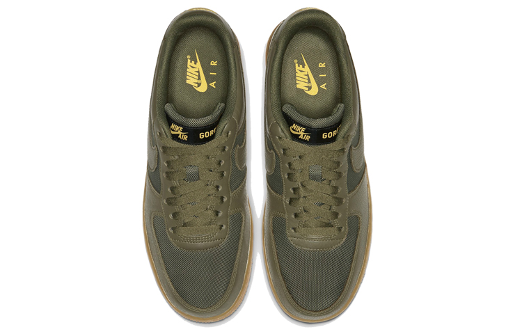 Unisex Nike Air Force 1 Low Skate shoes 	Medium Olive/Sequoia/Gold/Black - 4