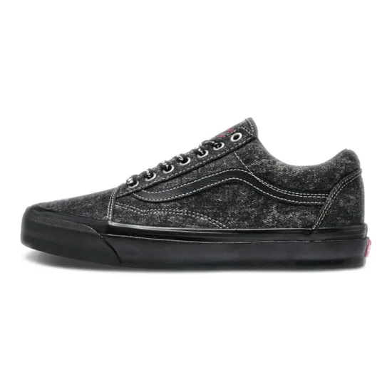 Vans Old Skool LX Jim Goldberg Acid Wash Denim Black