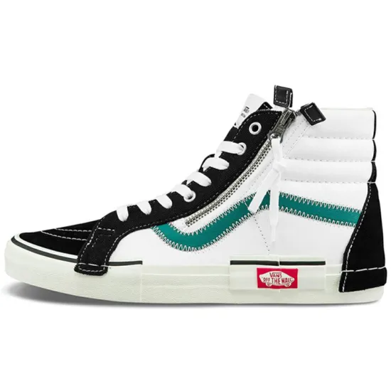 Vans SK8 HI Reissue Cap Skate Shoes Black/Green