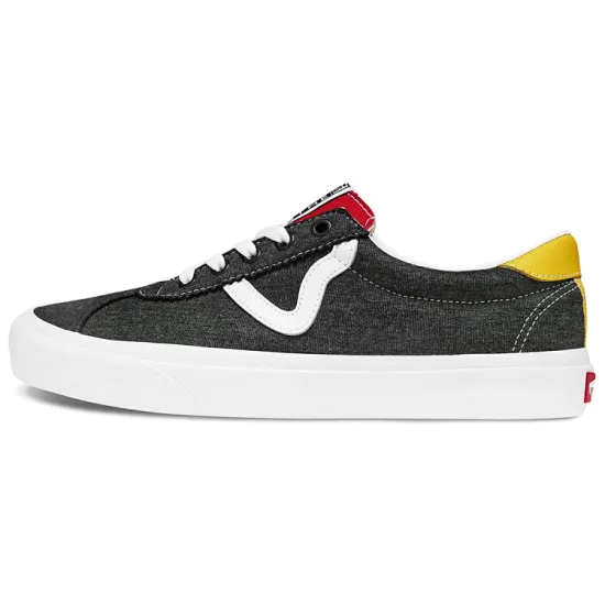 Vans Sports Black Red Yellow