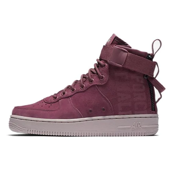 Nike SF Air Force 1 Mid Force Is Female Vintage Wine Women's