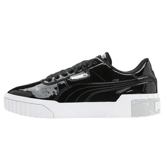 Puma Cali Series Skateboarding Shoes Women's Low-top Black