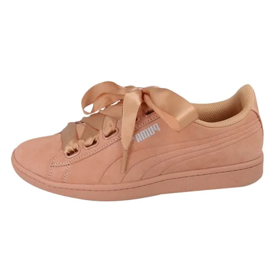 PUMA Vikky Skateboarding Shoes Women's Low-top Powder