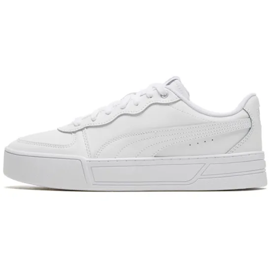 Puma Skye Skateboarding Shoes Women's Low-top White/Silver