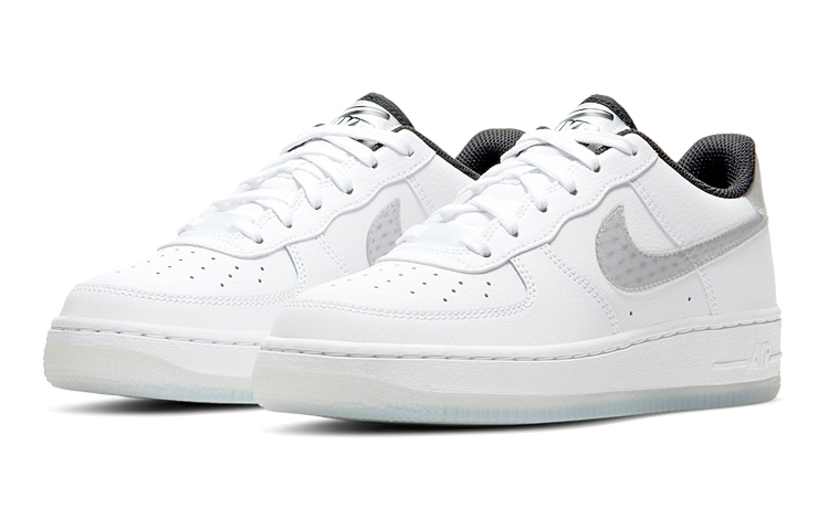 Nike Air Force 1 Low LV8 KSA White Glacier Blue (GS) - 3