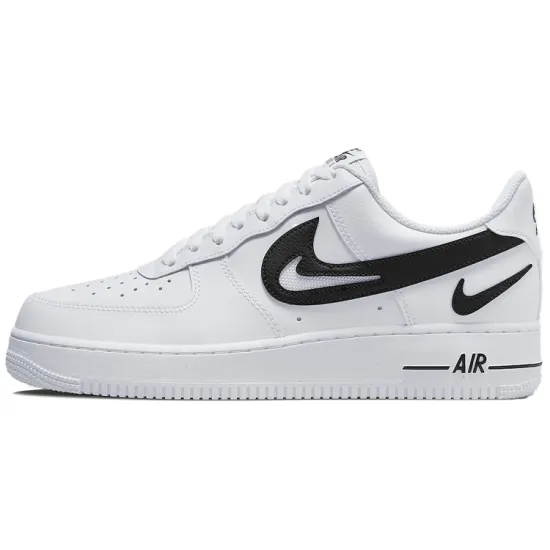 Nike Air Force 1 Low '07 Fm Cut Out Swoosh White Black