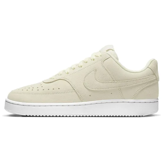 Nike Court Vision 1 Skateboarding Shoes Women's Low-top Beige