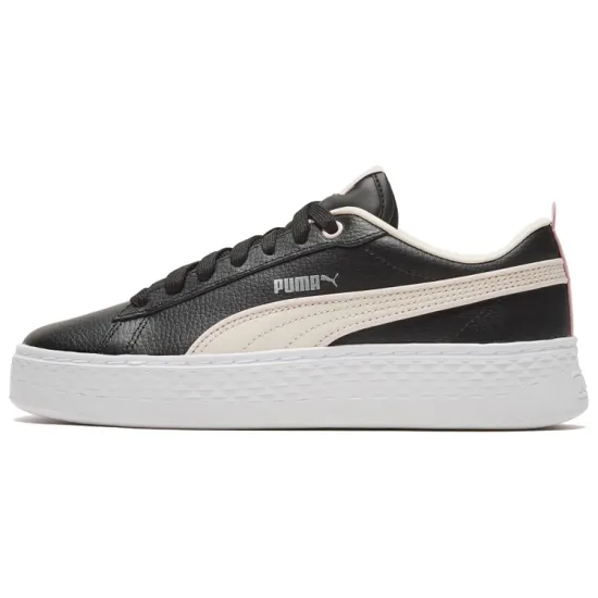 PUMA Smash Platform Piping Black Women's