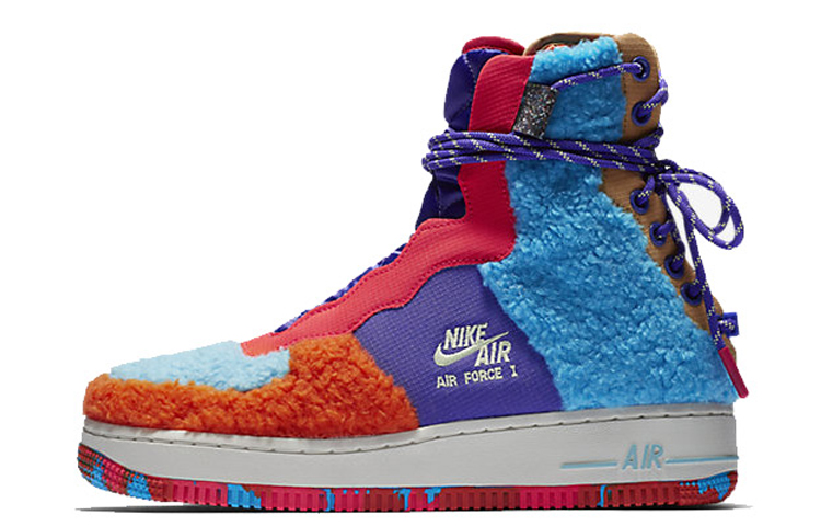 Nike Air Force 1 Rebel XX Sherpa Multi (W)