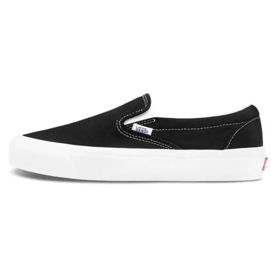 Vans Vault OG Classic Slip-On LX Canvas Black White