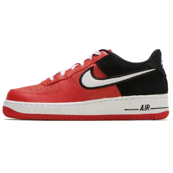 Nike Air Force 1 Low Mystic Red Black GS