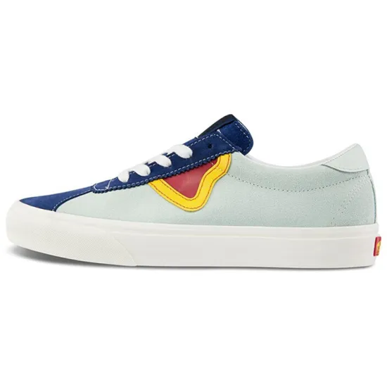 Vans Sports Skateboarding Shoes Unisex Low-top Blue