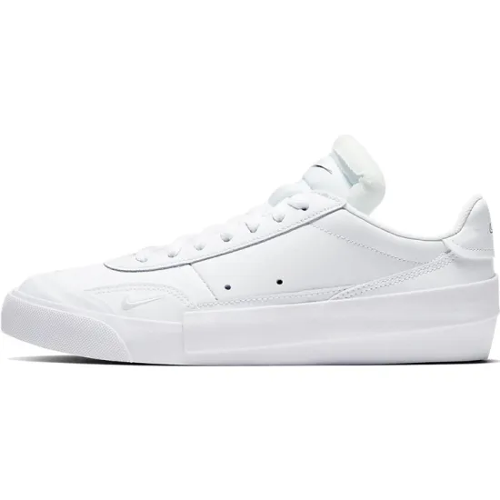 Nike Drop-Type Skateboarding Shoes Women's Low-top White