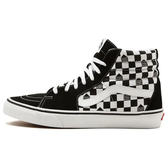 Vans Sk8 Hi Dsm Checkerboard Black White