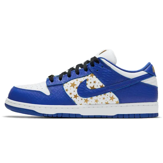 Nike SB Dunk Low Supreme Stars Hyper Royal 2021