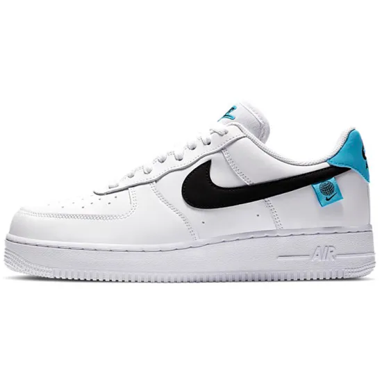 Nike Air Force 1 Low Worldwide White Blue Fury Black